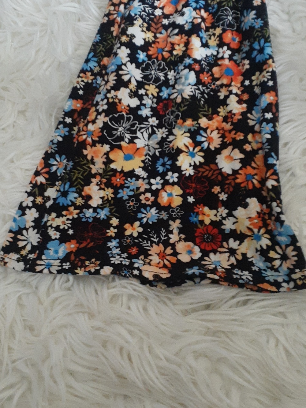 No Boundaries Floral Bloomcore Flare Yoga Pants/Leggings Size Small - Picture 4 of 6
